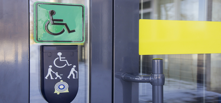 automatic handicap door opener in Gonzales
