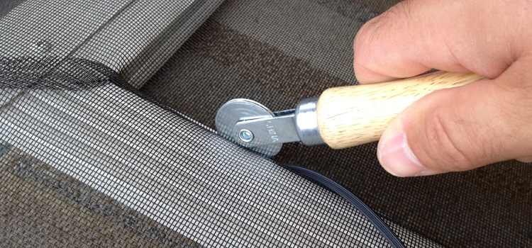 metal screen door repair in Gonzales